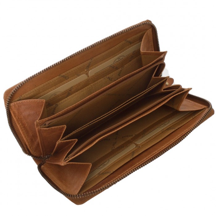Γυνακείο Δερμάτινο Πορτοφόλι Chesterfield C08.017631, Κονιάκ Γυνακείο Δερμάτινο Πορτοφόλι Chesterfield C08.017631, Κονιάκ