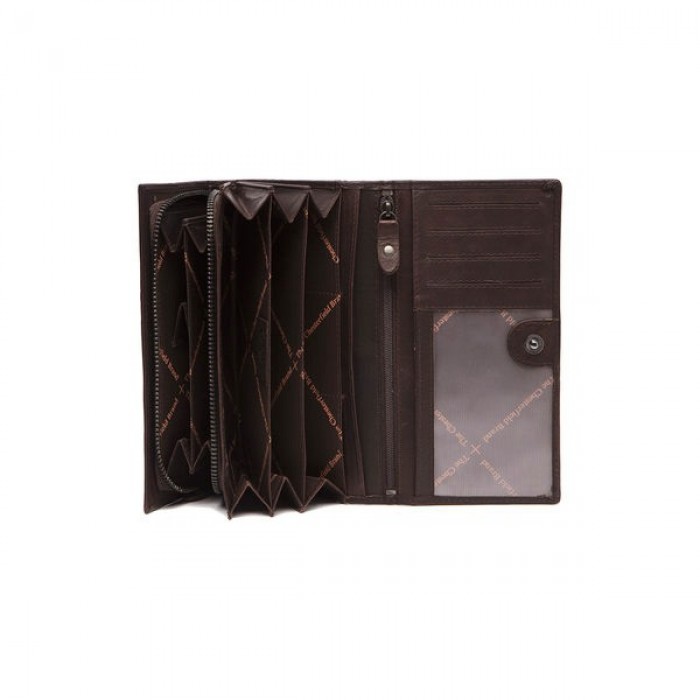 Γυνακείο Δερμάτινο Πορτοφόλι Chesterfield C08.017801, Καφέ Γυνακείο Δερμάτινο Πορτοφόλι Chesterfield C08.017801, Καφέ
