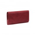 Γυνακείο Δερμάτινο Πορτοφόλι Chesterfield Hampton C08.037304, Κόκκινο