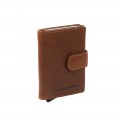 Δερμάτινο Πορτοφόλι-Καρτοθήκη Chesterfield Loughton C08.038131, Κονιάκ
