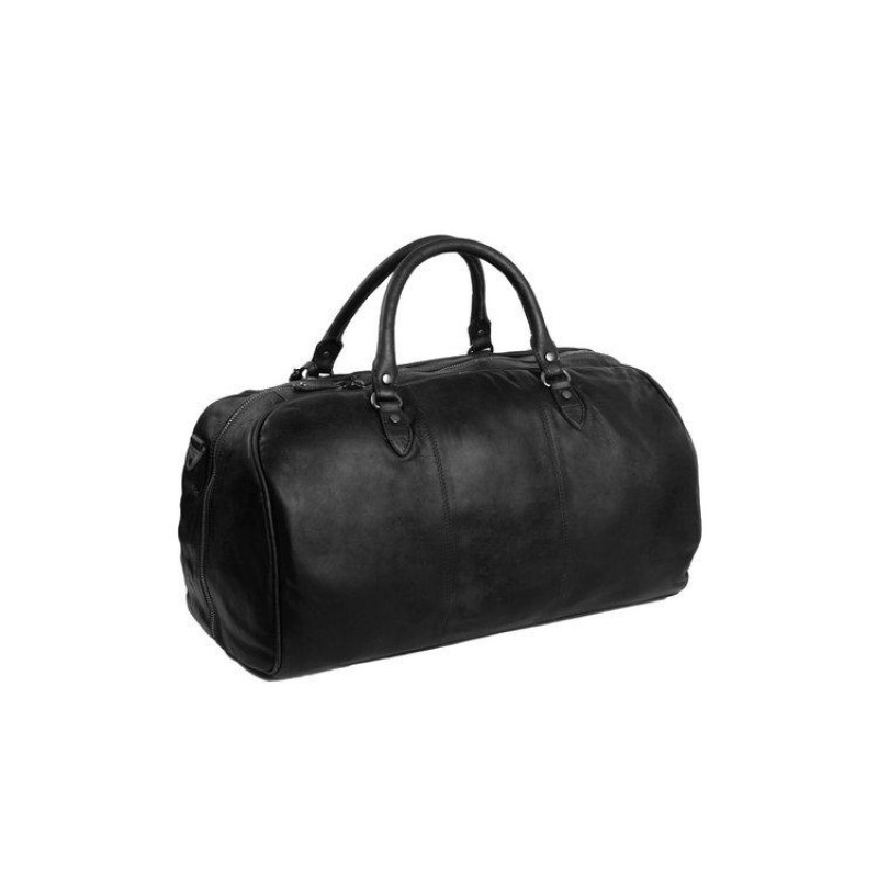 Δερμάτινη Τσάντα Ταξιδίου Chesterfield C20.000400.161, Μαύρο, 40 Λίτρων