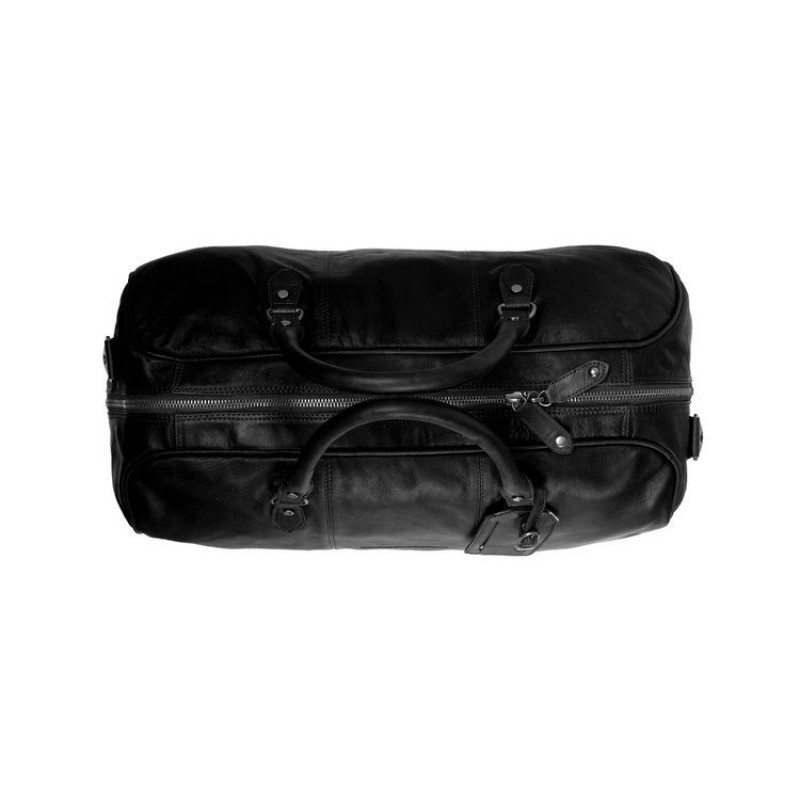 Δερμάτινη Τσάντα Ταξιδίου Chesterfield C20.000400.161, Μαύρο, 40 Λίτρων