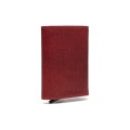 Δερμάτινο Πορτοφόλι-Καρτοθήκη Chesterfield Paris C08.044104, Κόκκινο