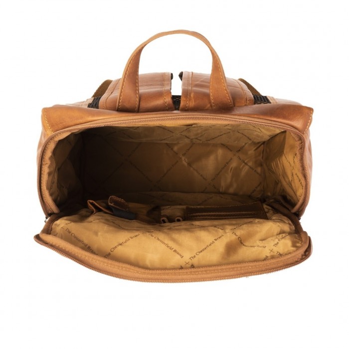 Δερμάτινο Σακίδιο Πλάτης Chesterfield C58.015731, Κονιάκ Δερμάτινο Σακίδιο Πλάτης Chesterfield C58.015731, Κονιάκ