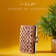 I-CLIP Original Silver Bernard, Καφέ
