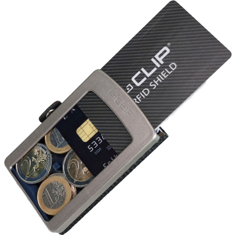 I-CLIP MAX Original Silver Smooth Leather Oak, Καφέ I-CLIP MAX Original Silver Smooth Leather Oak, Καφέ