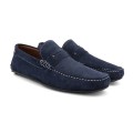 Ανδρικά Δερμάτινα Υποδήματα Robinson 72870, Μπλέ