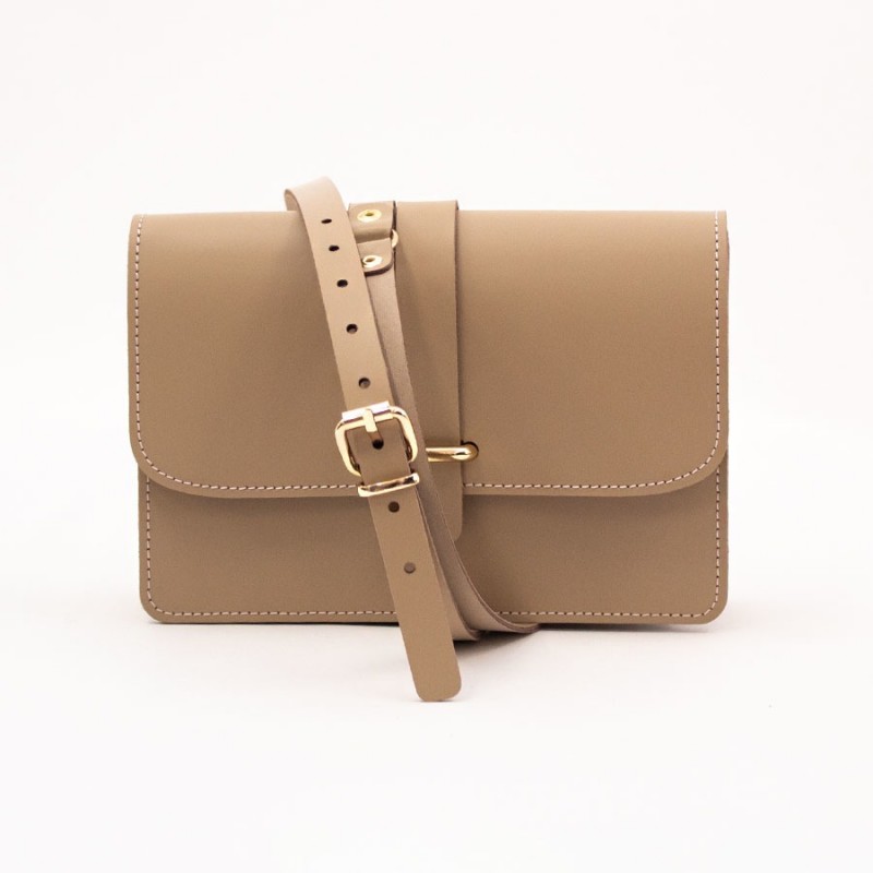 Δερμάτινη Τσάντα κωδ.99525 «Strap on Flap Leather Messenger», Νιούντ