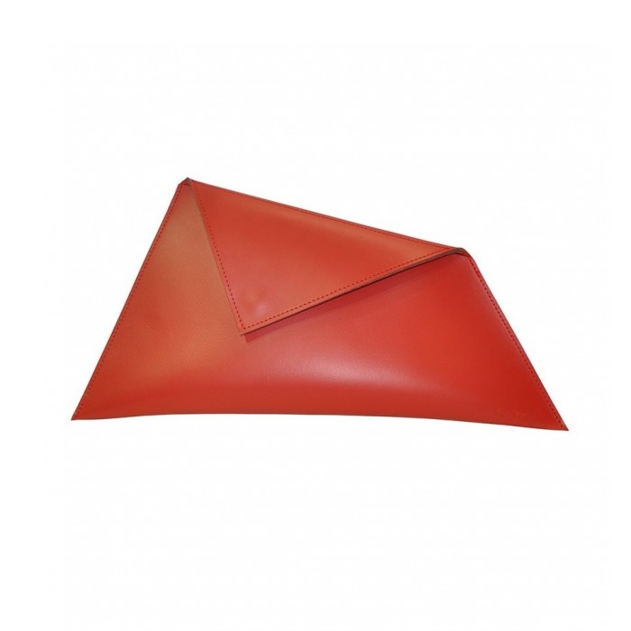 Δερμάτινος Φάκελος κωδ.99180 «Thunder Leather Clutch», Κόκκινο Δερμάτινος Φάκελος κωδ.99180 «Thunder Leather Clutch», Κόκκινο