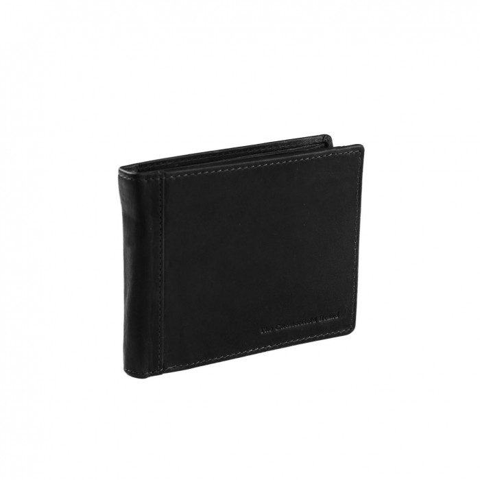 Ανδρικό Δερμάτινο Πορτοφόλι Chesterfield Alvina C08.0201A00, Μαύρο