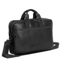 Δερμάτινη Επαγγελματική Τσάντα Chesterfield C40.101000, Μαύρο
