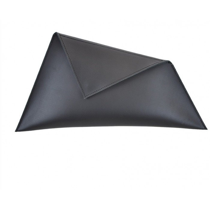 Δερμάτινος Φάκελος κωδ.99180 «Thunder Leather Clutch», Μαύρο