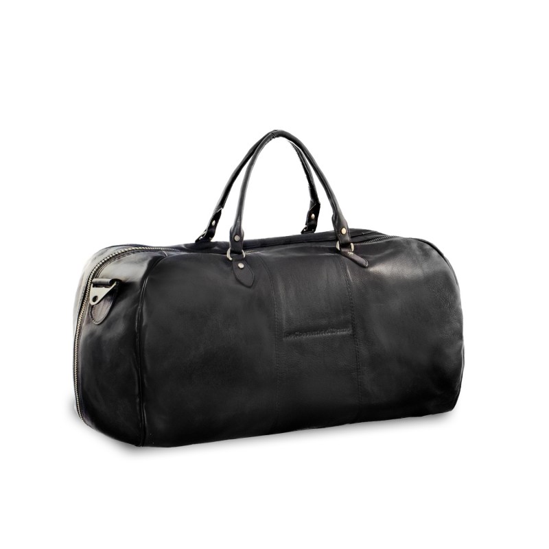 Δερμάτινη Τσάντα Ταξιδίου Chesterfield C20.001300, Μαύρο, 34 Λίτρων